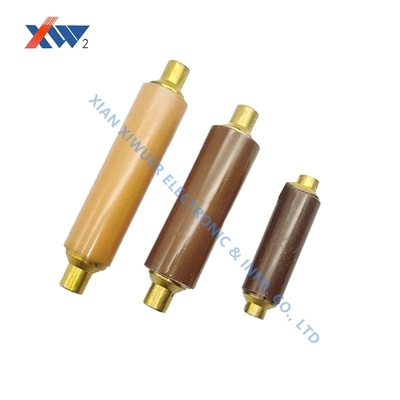 7.2kVAC High Voltage Ceramic Capacitor Core Rod Withstand Voltage 41kVAC/5min In Insulating Oil