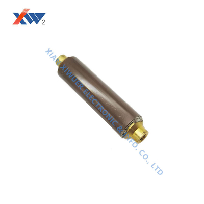 24kV 15pF High Voltage Ceramic Capacitor Core Rod for Withstand Voltage In the insulating oil 70kVAC/5min